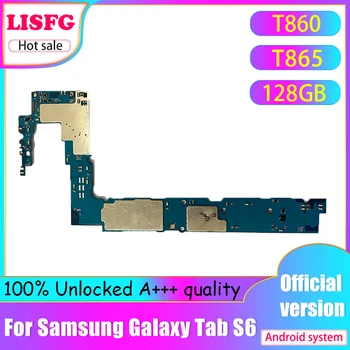 Original Mainboard 128GB 256GB Za Samsung Galaxy Tab S6 T860 T865 Matično ploščo Za Samsung Tab S6 T860 T865 Logiko Odbor Odklenjena