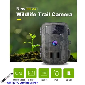Lovske Kamere 32MP 1080P 940nm Ir Nočno Vizijo Gibanje Aktivira Sproži Varnostna Kamera na Prostem Wildlife Foto Pasti