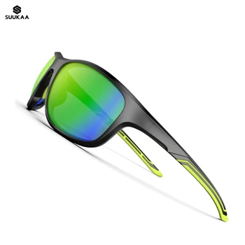 Suukaa Strokovno RIBE Polarizirana Ribolov sončna Očala za Moške Vožnje Odtenki Moška Športna sončna Očala Kolesarjenje Golf UV400 Očala