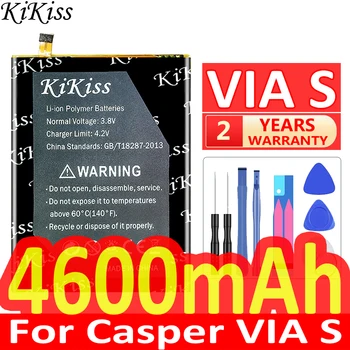 4600mAh KiKiss Zmogljivo Baterijo Za Casper S PREKO Mobilnega Telefona Bateria