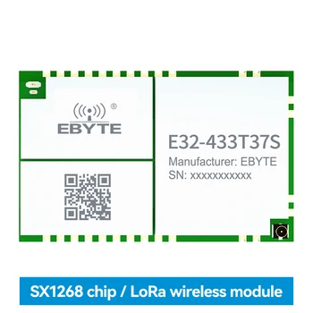 LoRa SX1278 433MHz 5W LoRa Spread Spectrum Brezžični Serijski Modul E32-433T37S 25KM Zrak-Zbudi Žig Luknjo/IPEX