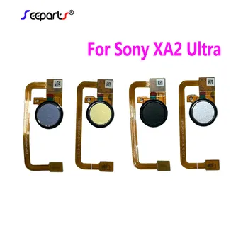 Dotaknite ID Prstnih Senzor Za Sony Xperia XA2 Ultra Gumb Domov Prstnih Traku Identifikacijo Kabel Senzorja C8 Prstnih odtisov