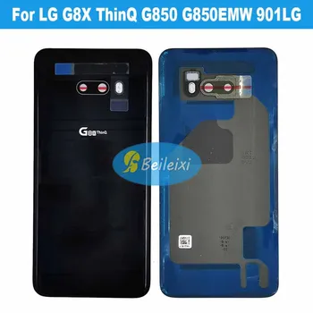 Za LG G8X ThinQ G850 G850UM G850EM G850QM G850EMW 901LG Baterije Zadnji Pokrov, Vrata, Zaščitni Zadaj Stanovanj Primeru Trajne Zadnji Pokrovček
