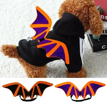 Bat Wings za Pets Jjeza Bat Kostum Oko-lov Halloween Pet Bat Wing Kostum Preoblikovanje Opremo za Mačke, Pse