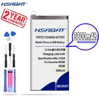 Nov Prihod [ HSABAT ] 3800mAh HE360 Nadomestna Baterija za nujne