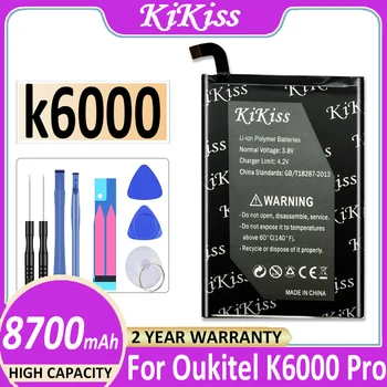 K 6000 Pro 8700mAh Za Oukitel K6000 Pro K6000Pro K 6000 Pro Mobilnega Telefona Baterije + Številko za Sledenje