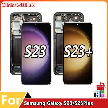 Novo AMOLED LCD zaslon Za SAMSUNG Galaxy S23 LCD SM-S911B/DS S23+ S23 plus SM-S916B/DS LCD-Zaslon, Zaslon na Dotik, Računalnike, Zamenjava