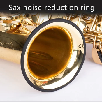 1Pc Saksofon, ki Vpija Zvok Silikonsko Tesnilo Izklop Zaščitnik Sax Dušilec za Sopran Alto Tenor Saksofon Nadomestni Deli