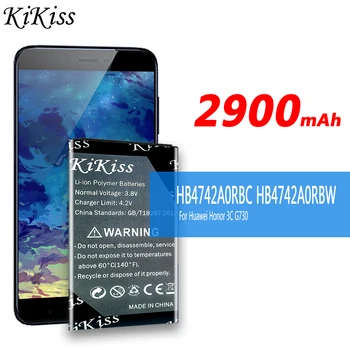 KiKiss HB4742A0RBC HB4742A0RBW Baterija Za HUAWEI Honor 3C Vzpon G630 G730 G740 H30-T00 H30-T10 H30-U10 Zamenjava