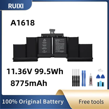 RUIXI Original A1618 11.36 V 99.5 Wh Baterija Za MacBook Pro 15