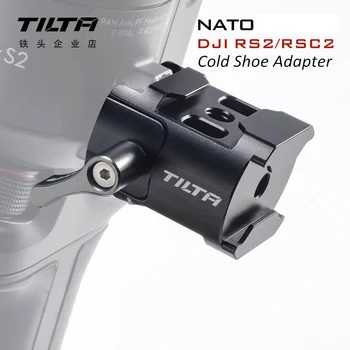 TILTA DJI RS2 Pribor TGA-ZPS Strani Vgrajena Hladno Čevelj Adapter Združljiv z DJI Ronin RS2 RS3 Pro RSC2 RS3 Gimbal