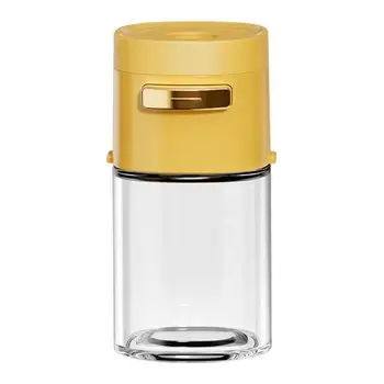 Pritisnite Vrste Spice Shaker Stekla Spice Shaker Pritisnite Vnesite Sol Razpršilnik Visoke Temperature Odporen Zaprti Steklenici Pregleden