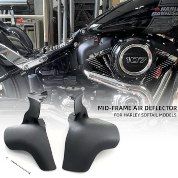 Nove Mid Frame Deflektor Zraka Za Harley Softail Modeli Motorno Kolo Črna Mid Frame Deflektor Zraka, Toplote Plošče Zajema 2018-2023