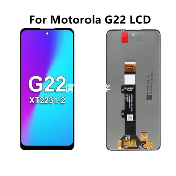 100% test Origianl Za Motorola G22 LCD-Zaslon na Dotik z okvirjem Skupščine Zamenjava Za Moto G22 XT2231-2 LCD Zaslon