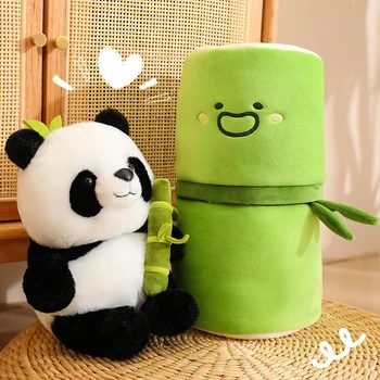 Panda Bambusa Pliš Plišaste Igrače Kawaii Kitajski Živali Lutka Vrgel Blazine, Rojstni dan, Darila za Otroke, Otroško Stranka Kavč Dekoracijo