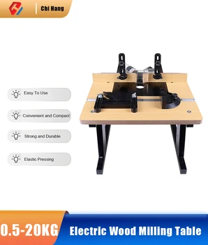 Električni Lesa Rezkanje Obrnjenim Tabela, Obrezovanje pralni, Multi-funkcijo lesnoobdelovalnih tabela graviranje stroj