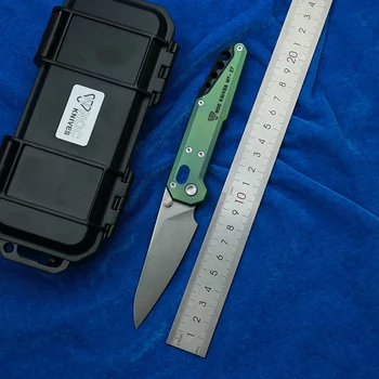 Nova Različica NOČ Zložljiva M390 v Prahu Jekla Titanove Zlitine Ročaj Kampiranje na Prostem Ribolov Preživetje Prenosni EOS Folding Nož