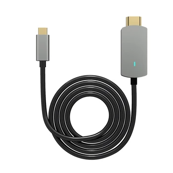 USB C Do HDMI je Združljiv Kabel 4K 60Hz Tip C Razširitveno Postajo priklopite Pretvornik Za Notebook Laptop PC Dodatki