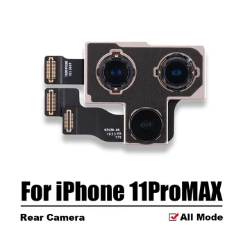 Zadaj Glavni Kameri Za iPhone 11ProMax Modula Kamere Popravilo Delov + Vodoodporno Lepilo + Darilo