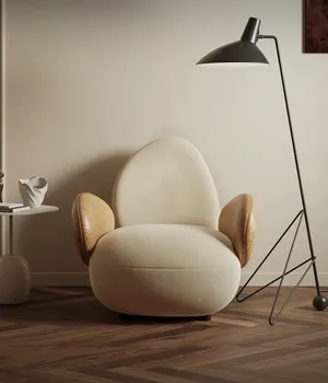 Minimalističen italijanski oblikovalec minimalističen sodobne ena oseba kavč v dnevni sobi velikosti priložnostne stol