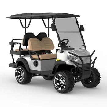 4 Sedeži Golf Voziček Luksuzni Udoben Sedež, Smart Električni Avto Klub s Konkurenčno Ceno