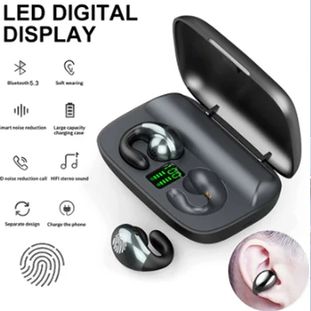 TWS Bluetooth 5.3 Slušalke Kostne Prevodnosti Brezžične Slušalke HiFi Stereo Uho Kavelj za Sharp Aquos Želijo Oster SHG06 SH-M20