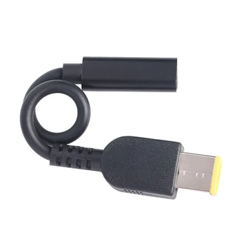 PD USB C Ženski 11x4.5 mm DC Priključek za Napajalni Kabel za Lenovo