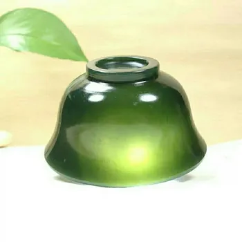 Naravni Green Jade Teacup Zdravje Gongfu Teaware Kitajski Hetian Jades Kamen Nephrite Čaj Slovesnosti Master Cup Kung Fu Teasets