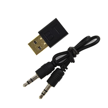 Bluetooth 5.0 + EDR in Avdio Oddajnik Sprejemnik USB 3.5 mm AUX Adapter za Avto, TV, PC Zvočnik Za Mac Mainstream Operacijski Sistemi
