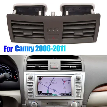 Avto nadzorno ploščo klimatske naprave Vent Plošči Rešetka Kritje za Toyota Camry 2006-2011 A/C po izstopu Zraka Okvir